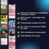20 Landing Page Templates + Canva Pro Access (FREE for 1 Year)